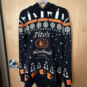 Tito’s Black Hoodie Size Large